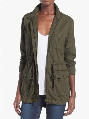 Cargo Anorak Jacket | Olive